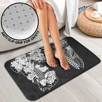 Japanese Irezumi and Hawaiian Polynesian Art Tattoo Bathroom Set Black Color - Wonder Print Shop