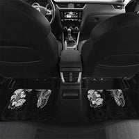 Japanese Irezumi and Hawaiian Polynesian Art Tattoo Car Mats Black Color - Wonder Print Shop