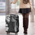 Japanese Irezumi and Hawaiian Polynesian Art Tattoo Luggage Cover Black Color - Wonder Print Shop