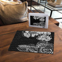 Japanese Irezumi and Hawaiian Polynesian Art Tattoo Puzzle Black Color - Wonder Print Shop