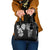Japanese Irezumi and Hawaiian Polynesian Art Tattoo Shoulder Handbag Black Color - Wonder Print Shop