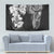 Japanese Irezumi and Hawaiian Polynesian Art Tattoo Tapestry Black Color - Wonder Print Shop