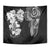 Japanese Irezumi and Hawaiian Polynesian Art Tattoo Tapestry Black Color - Wonder Print Shop