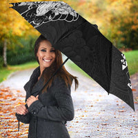 Japanese Irezumi and Hawaiian Polynesian Art Tattoo Umbrella Black Color - Wonder Print Shop