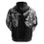 Japanese Irezumi and Hawaiian Polynesian Art Tattoo Zip Hoodie Black Color - Wonder Print Shop