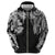 Japanese Irezumi and Hawaiian Polynesian Art Tattoo Zip Hoodie Black Color - Wonder Print Shop