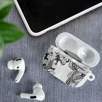 Japanese Irezumi and Hawaiian Polynesian Art Tattoo AirPods Case White Color - Wonder Print Shop