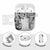 Japanese Irezumi and Hawaiian Polynesian Art Tattoo AirPods Case White Color - Wonder Print Shop