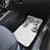 Japanese Irezumi and Hawaiian Polynesian Art Tattoo Car Mats White Color - Wonder Print Shop