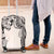 Japanese Irezumi and Hawaiian Polynesian Art Tattoo Luggage Cover White Color - Wonder Print Shop