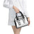 Japanese Irezumi and Hawaiian Polynesian Art Tattoo Shoulder Handbag White Color - Wonder Print Shop