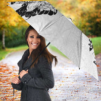 Japanese Irezumi and Hawaiian Polynesian Art Tattoo Umbrella White Color - Wonder Print Shop