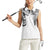 Japanese Irezumi and Hawaiian Polynesian Art Tattoo Women Sleeveless Polo Shirt White Color - Wonder Print Shop