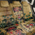 The Irishman-Notorious Back Car Seat Cover Old School Tattoos and Shamrocks Grunge Style