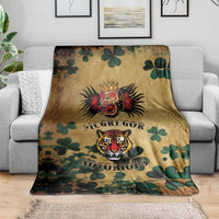 The Irishman-Notorious Blanket Old School Tattoos and Shamrocks Grunge Style