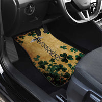 The Irishman-Notorious Car Mats Old School Tattoos and Shamrocks Grunge Style