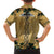The Irishman-Notorious Family Matching Summer Maxi Dress and Hawaiian Shirt Old School Tattoos and Shamrocks Grunge Style