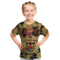 The Irishman-Notorious Kid T Shirt Old School Tattoos and Shamrocks Grunge Style