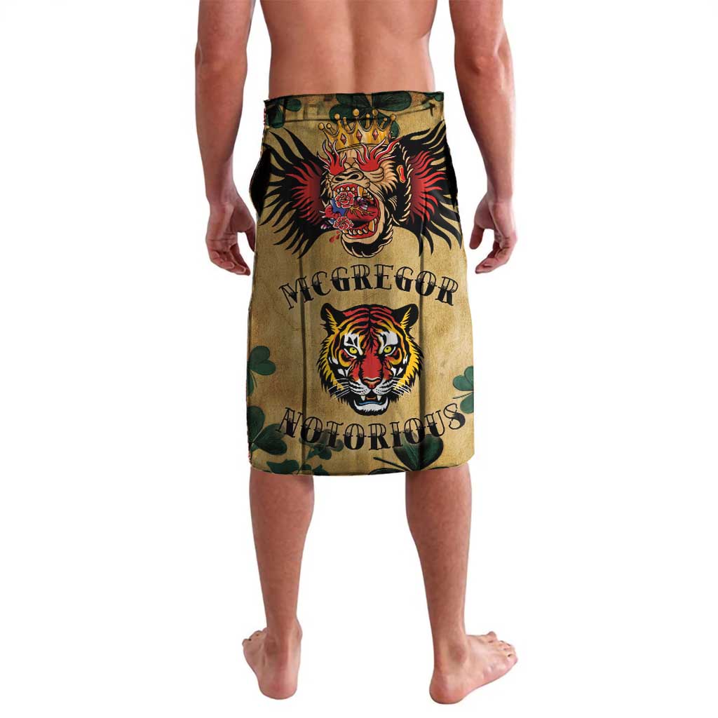 The Irishman-Notorious Lavalava Old School Tattoos and Shamrocks Grunge Style