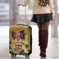 The Irishman-Notorious Luggage Cover Old School Tattoos and Shamrocks Grunge Style