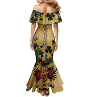 The Irishman-Notorious Mermaid Dress Old School Tattoos and Shamrocks Grunge Style