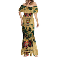 The Irishman-Notorious Mermaid Dress Old School Tattoos and Shamrocks Grunge Style