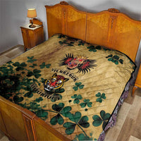 The Irishman-Notorious Quilt Old School Tattoos and Shamrocks Grunge Style