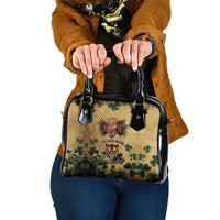 The Irishman-Notorious Shoulder Handbag Old School Tattoos and Shamrocks Grunge Style