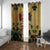 The Irishman-Notorious Window Curtain Old School Tattoos and Shamrocks Grunge Style