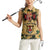 The Irishman-Notorious Women Sleeveless Polo Shirt Old School Tattoos and Shamrocks Grunge Style
