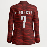 Custom South Korea National Football Blazer Tigers-Taegeuk Warriors Red