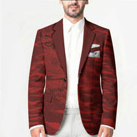 Custom South Korea National Football Blazer Tigers-Taegeuk Warriors Red
