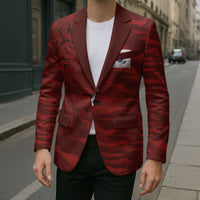 Custom South Korea National Football Blazer Tigers-Taegeuk Warriors Red