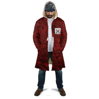 Custom South Korea National Football Cloak Tigers-Taegeuk Warriors Red