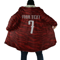 Custom South Korea National Football Cloak Tigers-Taegeuk Warriors Red