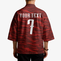 Custom South Korea National Football Kimono Tigers-Taegeuk Warriors Red