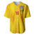 Custom Ukraine National Football Baseball Jersey Vyshyvanka Inspired Geometry - Wonder Print Shop
