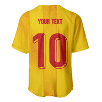 Custom Ukraine National Football Baseball Jersey Vyshyvanka Inspired Geometry - Wonder Print Shop