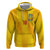 Custom Ukraine National Football Hoodie Vyshyvanka Inspired Geometry - Wonder Print Shop