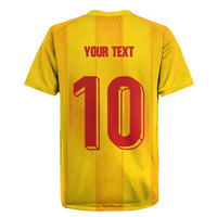 Custom Ukraine National Football Rugby Jersey Vyshyvanka Inspired Geometry - Wonder Print Shop