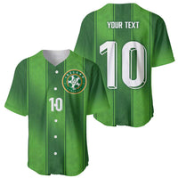 Custom Ireland National Football Baseball Jersey Celtics Knot Shamrocks Inspired Geometry - Wonder Print Shop