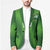 Custom Ireland National Football Blazer Celtics Knot Shamrocks Inspired Geometry - Wonder Print Shop