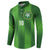 Custom Ireland National Football Button Sweatshirt Celtics Knot Shamrocks Inspired Geometry - Wonder Print Shop