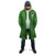 Custom Ireland National Football Cloak Celtics Knot Shamrocks Inspired Geometry - Wonder Print Shop
