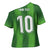 Custom Ireland National Football Cross Shoulder Shirt Celtics Knot Shamrocks Inspired Geometry - Wonder Print Shop