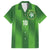 Custom Ireland National Football Hawaiian Shirt Celtics Knot Shamrocks Inspired Geometry - Wonder Print Shop