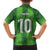 Custom Ireland National Football Kid Hawaiian Shirt Celtics Knot Shamrocks Inspired Geometry - Wonder Print Shop