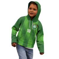 Custom Ireland National Football Kid Hoodie Celtics Knot Shamrocks Inspired Geometry - Wonder Print Shop
