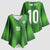 Custom Ireland National Football Kimono Sleeve Blouse Celtics Knot Shamrocks Inspired Geometry - Wonder Print Shop