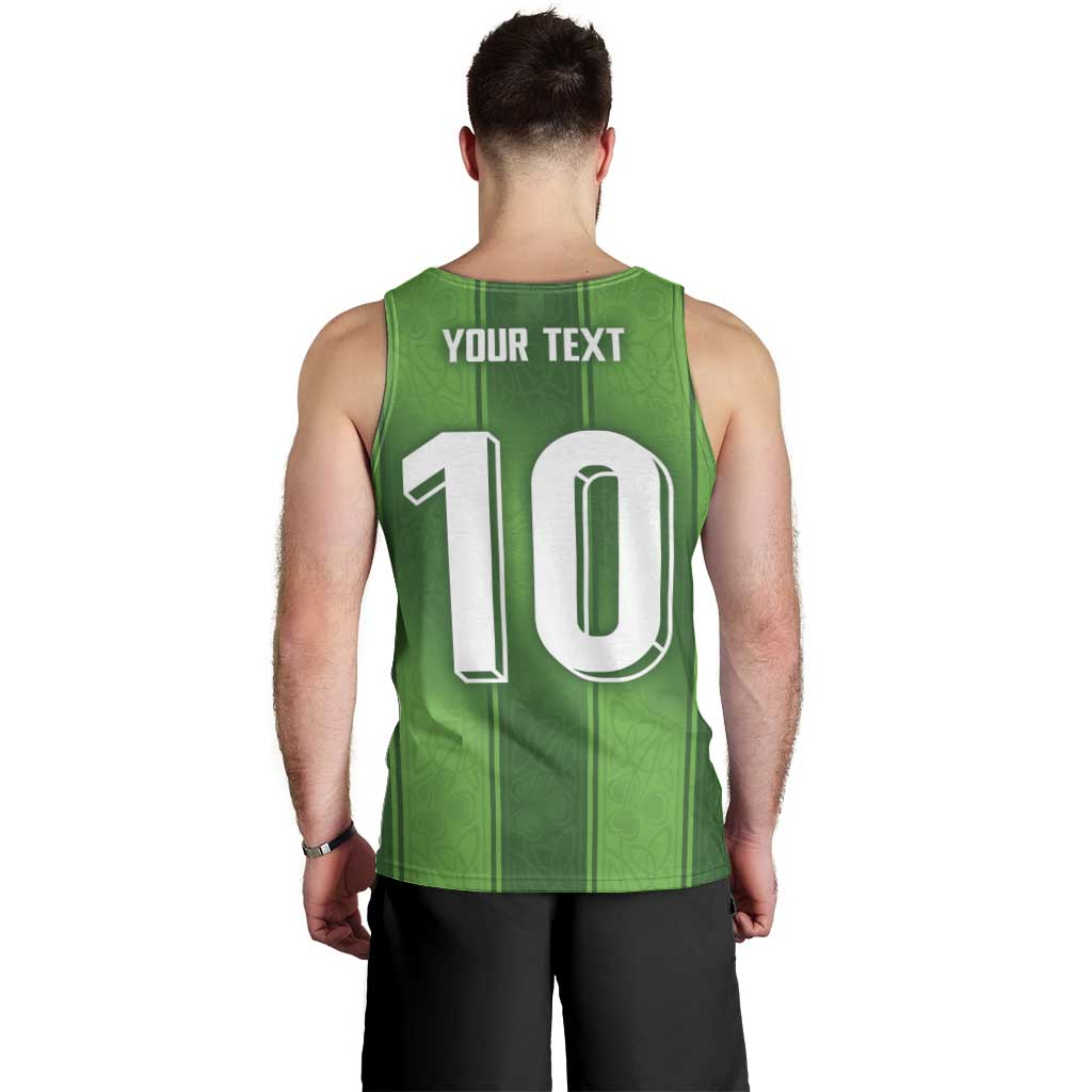 Custom Ireland National Football Men Tank Top Celtics Knot Shamrocks Inspired Geometry - Wonder Print Shop